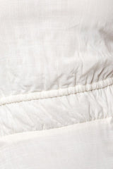 Lunch Date White Cotton Tiered Midi Dress