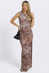 Veloura Off The Shoulder Maxi Dress