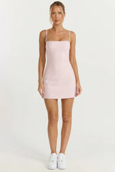Gingham Sweetheart Soft Sculpt Mini Dress