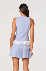 Nabiel Pinstripe Vest