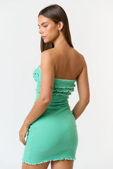 Mint Condition Tube Mini Dress