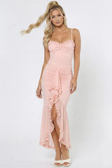 Girls Time Ruffle Maxi Dress
