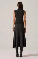Deora Sleeveless Mock Neck Sweater
