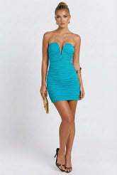 Ocean Bodycon Mini Dress