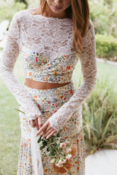 Dara Top - Garden Floral