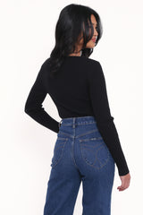 Cooper Knit Top - Black