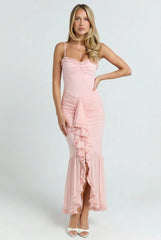 Girls Time Ruffle Maxi Dress