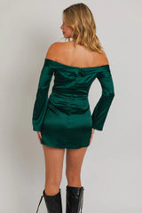 Evergreen Corset Mini Dress - Extra Small