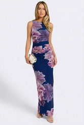 An Evening Between Cities Midi Dress