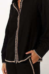 Calyse Top - Black