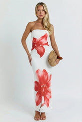 Villa Arrival Floral Maxi Dress