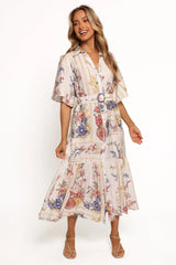 Zaya Midi Dress - Floral