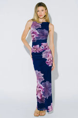 An Evening Between Cities Midi Dress