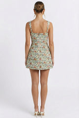 Fleur du Soleil Mini Dress