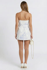 Luncheon Belted Mini Dress