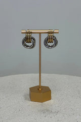 Sharon Two-Toned Earrings