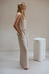 Cove Linen Wide Leg Pants