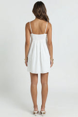 Boathouse Linen Mini Dress