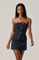 Milani Tweed Mini Skirt