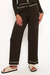 Alondra Knit Pant - Olive