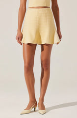 Kiona Tweed Mini Skirt