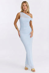 Charleston One Shoulder Maxi Dress