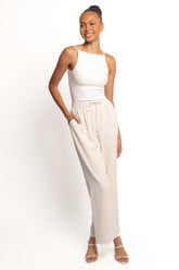 Aisling Pants - Oyster