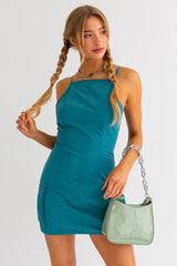 Meet Your Match Mini Utility Dress - Extra Small