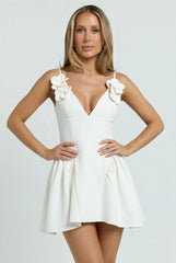 Something Special White Mini Dress