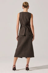 Sonja Asymmetric Longline Vest