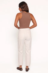 Sundaze Straight Leg Jean - Swan