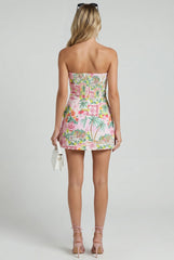 Greetings From Paradise Pocketed Mini Dress