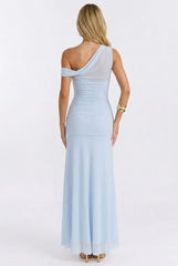 Charleston One Shoulder Maxi Dress