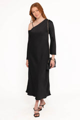 Lindra Maxi Dress - Black