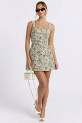 Fleur du Soleil Mini Dress