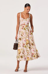 Ciana Linen Midi Dress