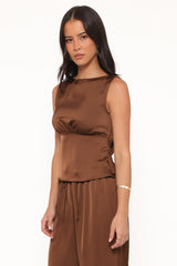 Wynn Top - Chocolate