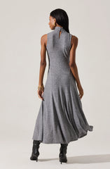 Haylie Sleeveless Turtleneck Sweater Dress