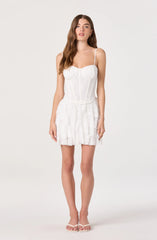 Madeleine Lace Bustier Crop Top