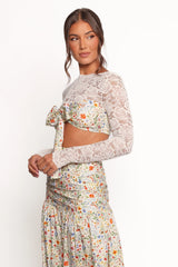 Dara Top - Garden Floral