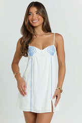 Boathouse Linen Mini Dress