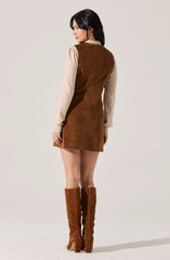 Gisselle Corduroy Mini Dress