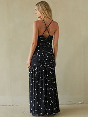 Tansy Ruched Maxi Dress