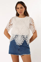 Sabina Top - White