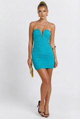 Ocean Bodycon Mini Dress