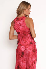 Kelso Top - Red Print