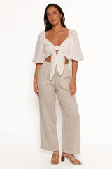Celine Top - White