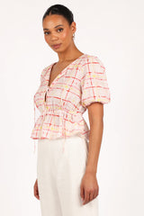 Pippi Top - Sunset Check