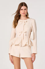 Wynn Tailored High-Waist Shorts