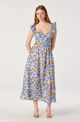 Wedelia Print Midi Dress